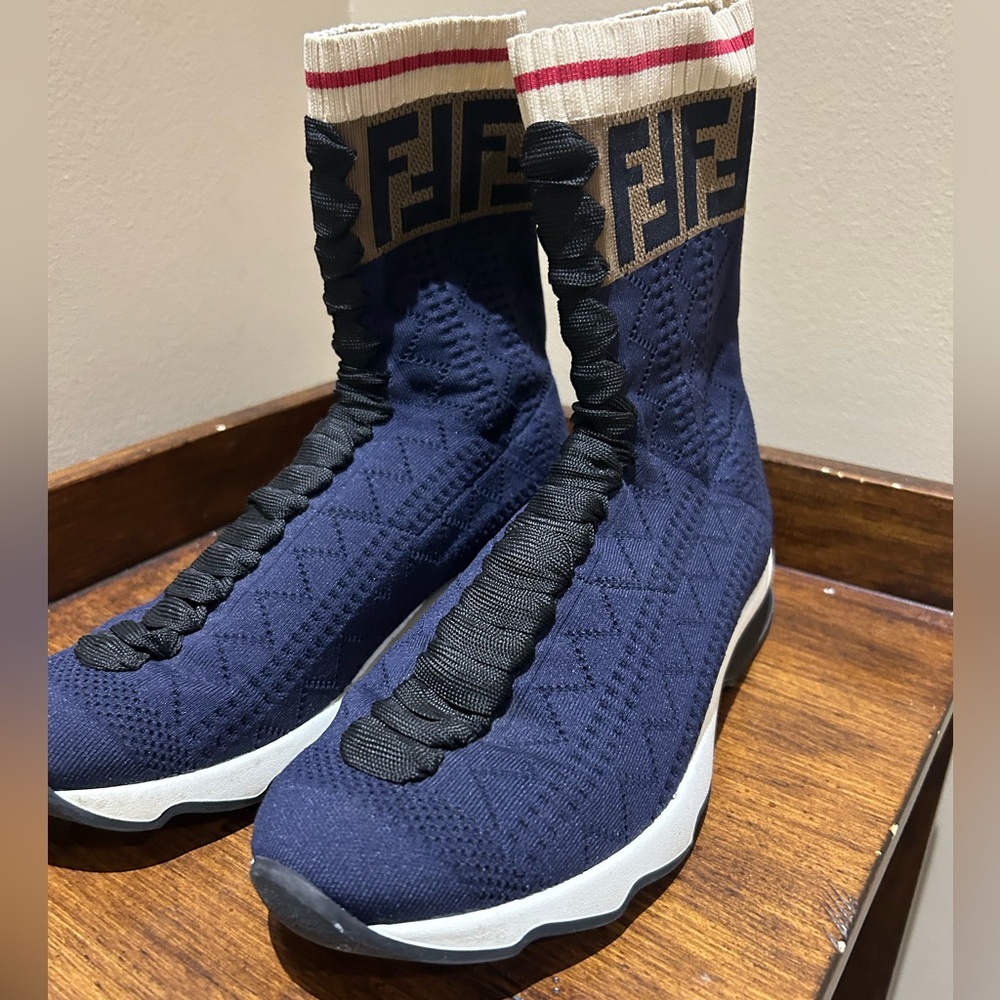 Fendi Zucca Shoe Socks